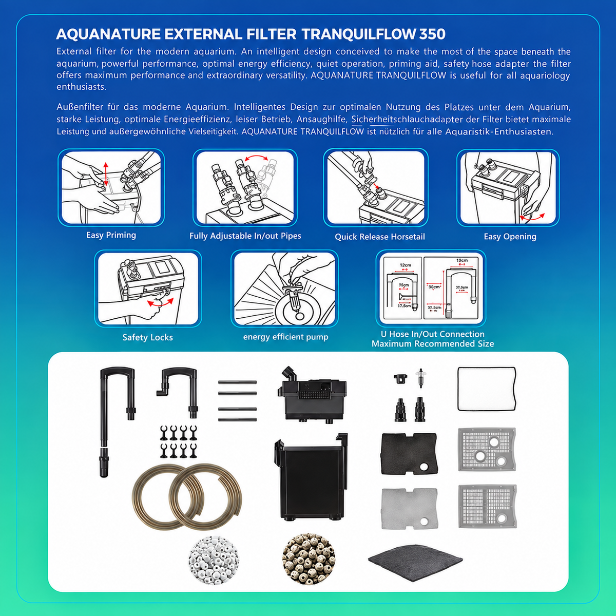 Aquanature Tranquil Canister Filter