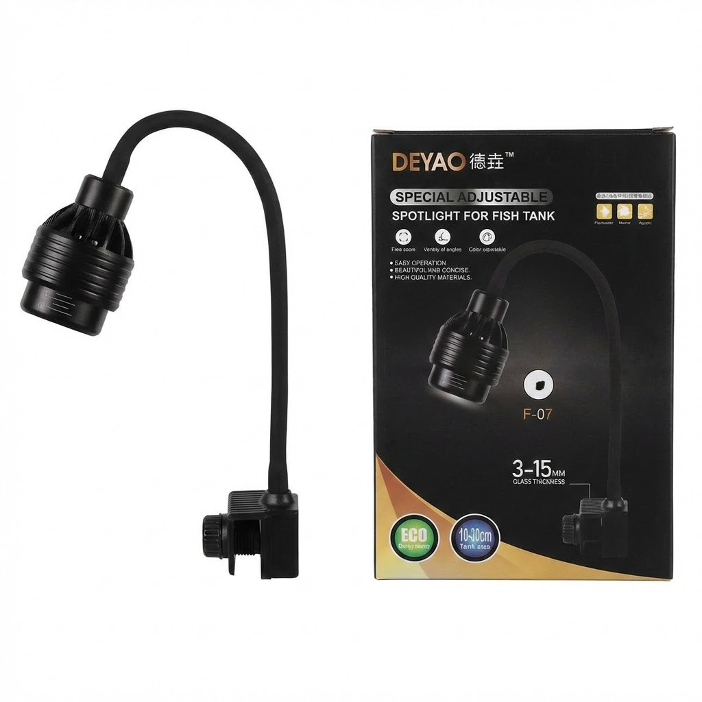 Deyao special adjustable spotlight for fish tank F-07