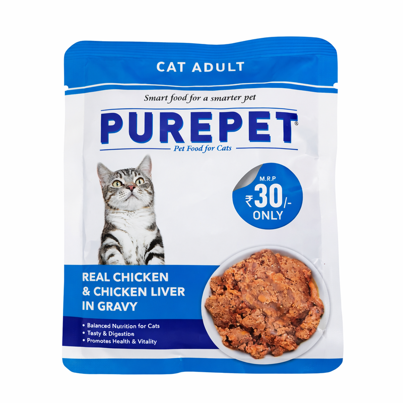 Purepet real chicken gravy 50g